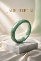 Jade Eternal - 2026 Authentic Jade Ice Green Bracelet (Fashion Jewelry & Luxury Gift)