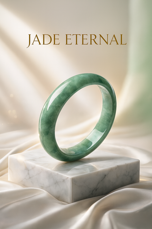 Jade Eternal - 2026 Authentic Jade Ice Green Bracelet (Fashion Jewelry & Luxury Gift)