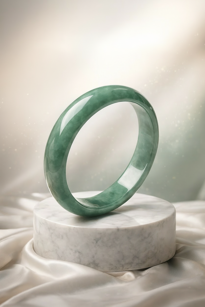 Jade Eternal - 2026 Authentic Jade Ice Green Bracelet (Fashion Jewelry & Luxury Gift)